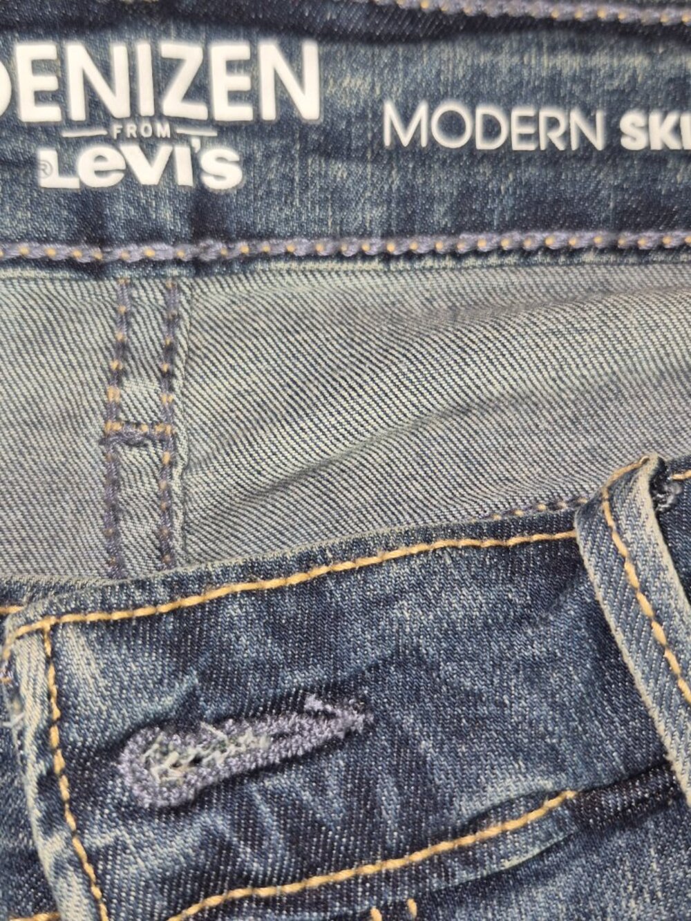 Denizen from Levis Womens Jeans 10S Modern Skinny Stretch Denim Blue - Picture 6 of 12